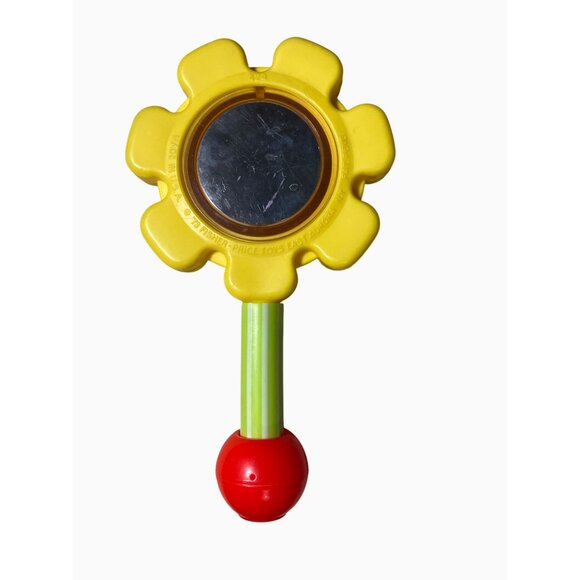 Fisher Price 1973 Flower Rattle Vintage Baby Toy - Picture 5 of 9